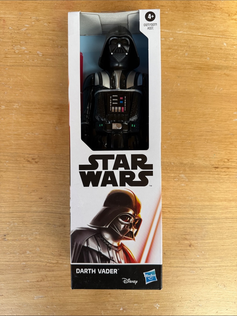 Star Wars Darth Vader 12” Hasbro Action Figure w/ Red Lightsaber New in Box